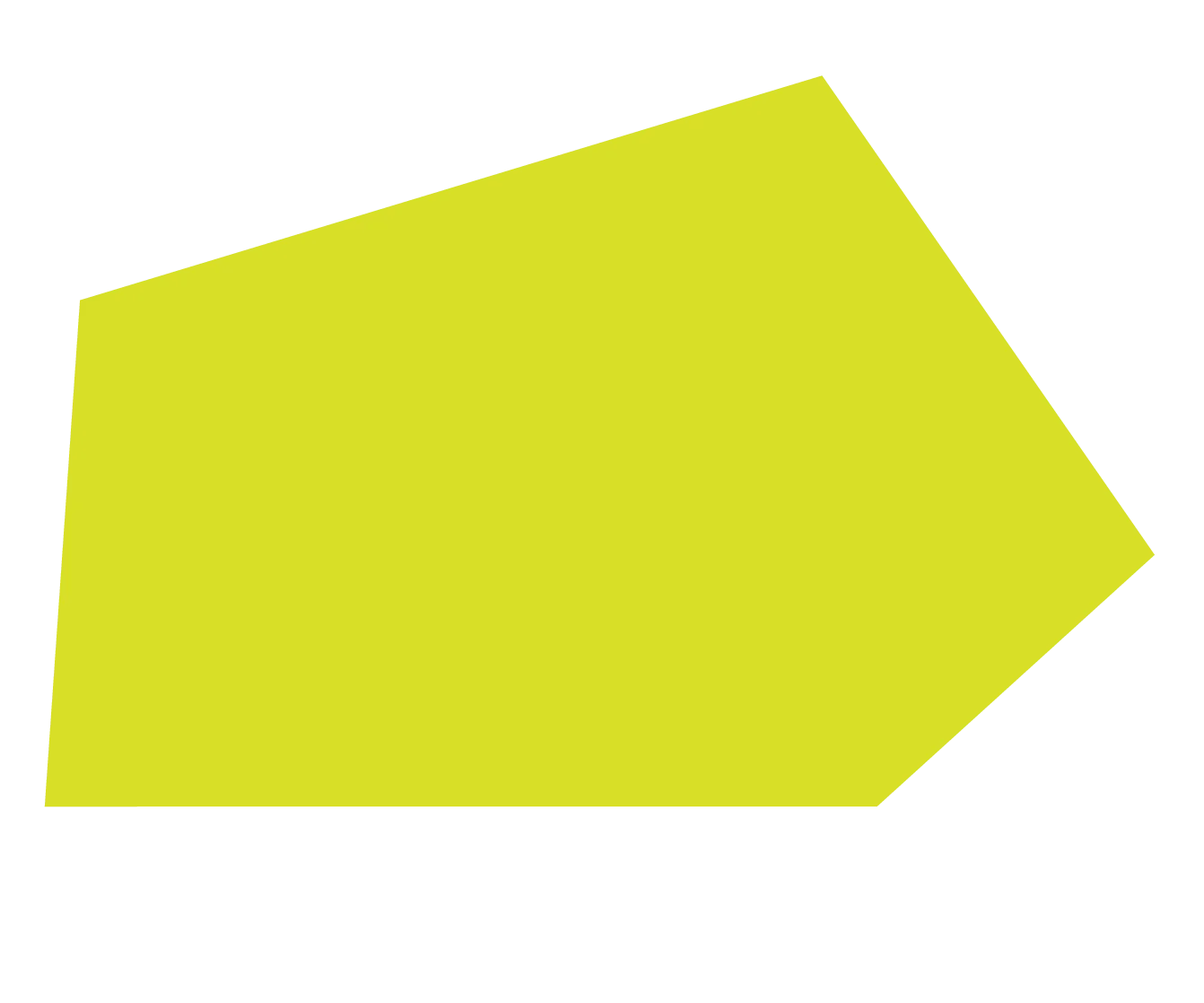 Yellow 3D arrow pointing to the right.
